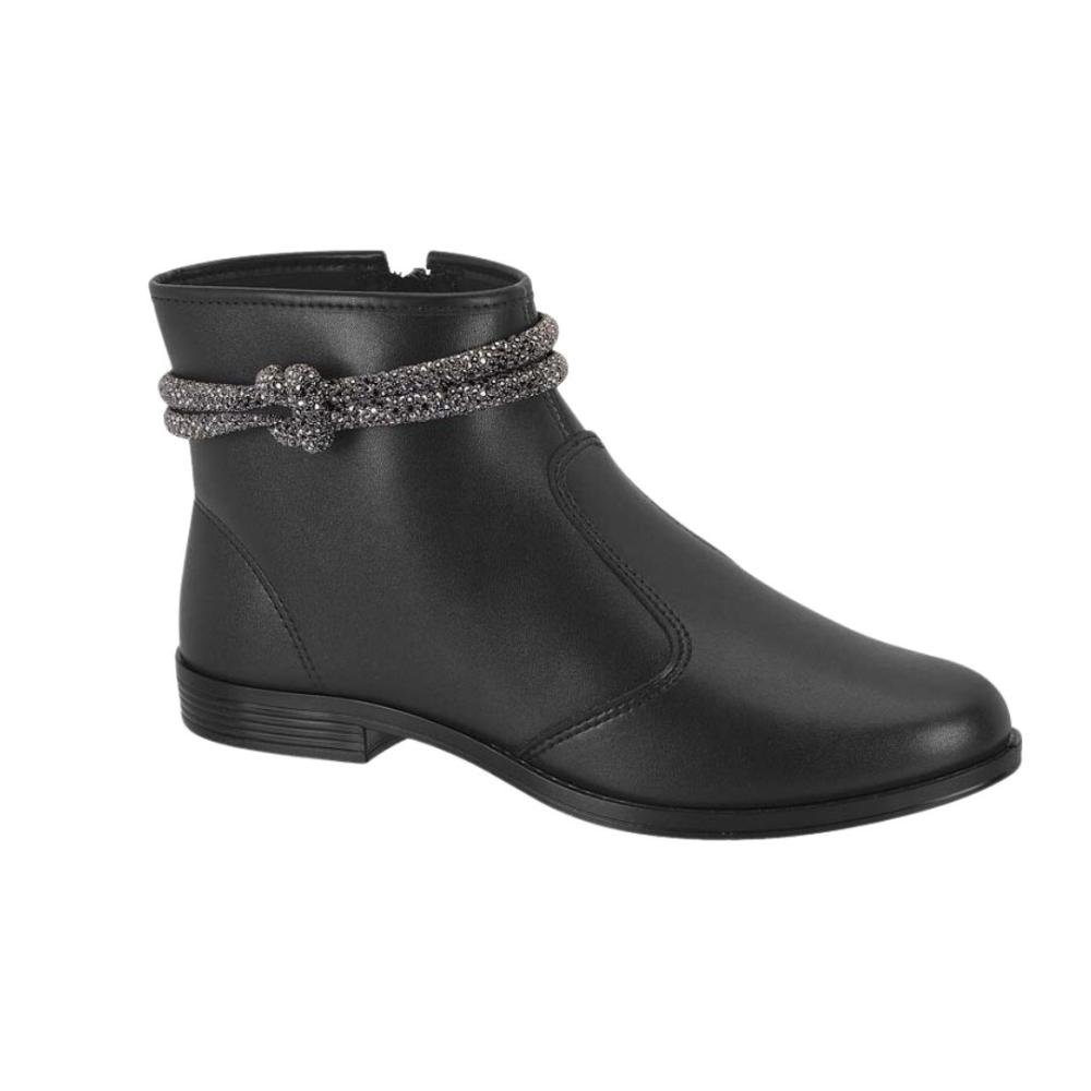 Bota Feminina Moleca 23847732 Preto Preto 1