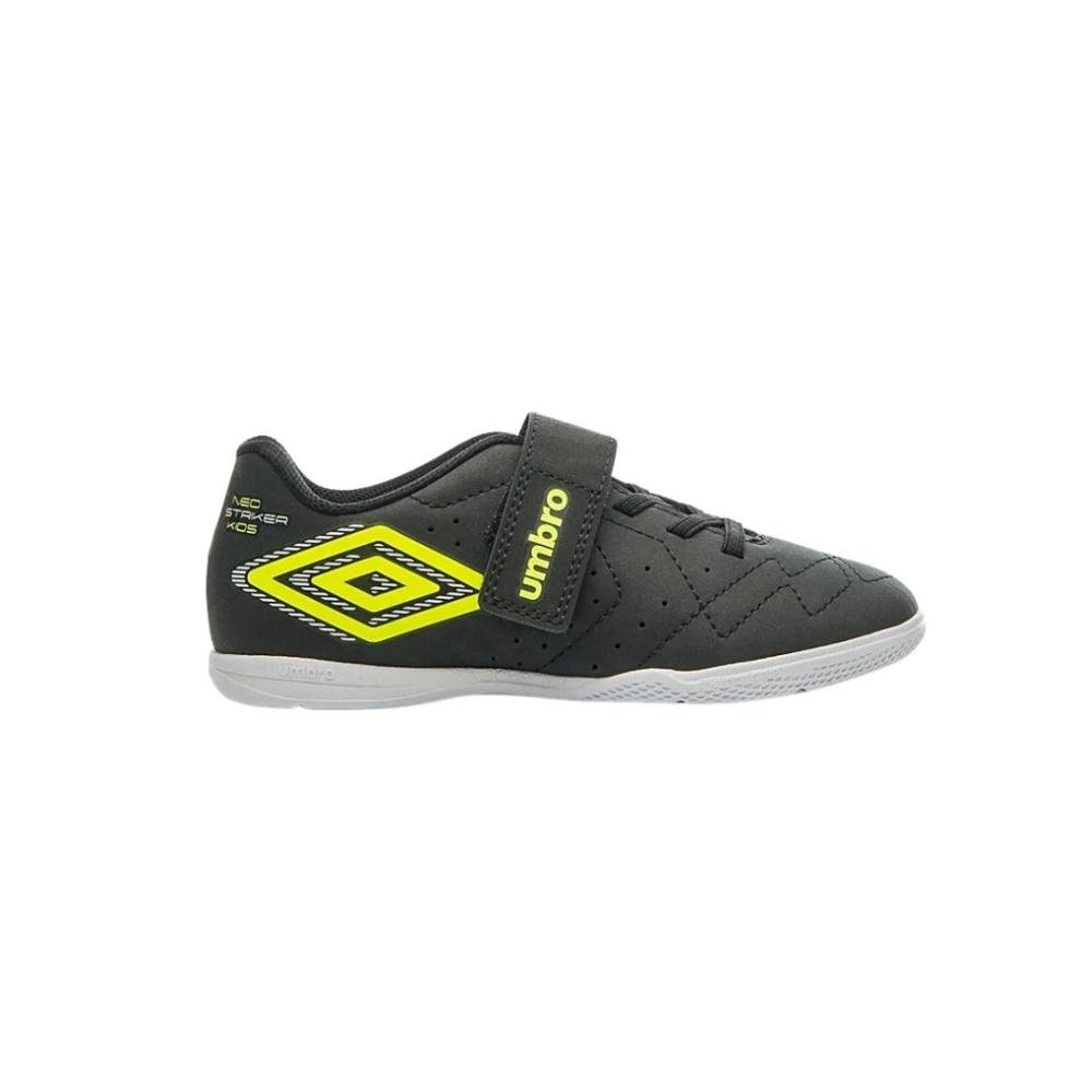 Chuteira Infantil Futsal Umbro 1211756 Neo Striker Kids Preto 2