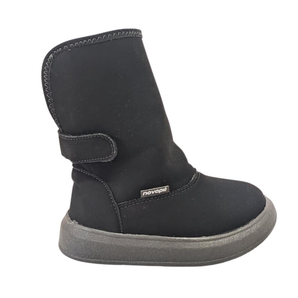 Bota Infantil Menina Novopé 98001378 Preto Preto 1