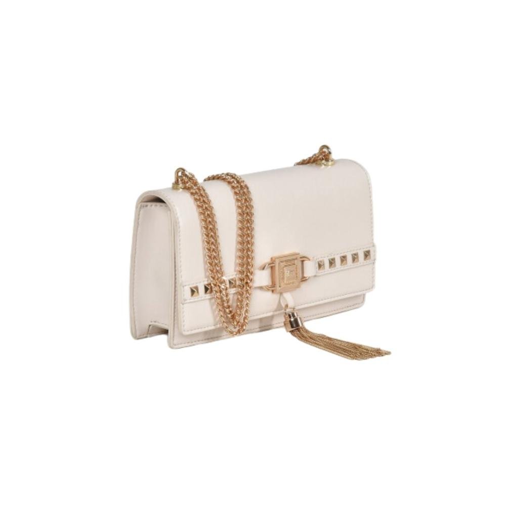 Bolsa Feminina Via Marte B1-124-01 Off White/Ouro Branco 2