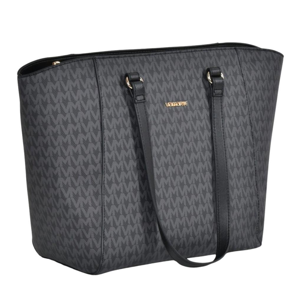 Bolsa Feminina Via Marte B2-523-01 Monograma Preto 3