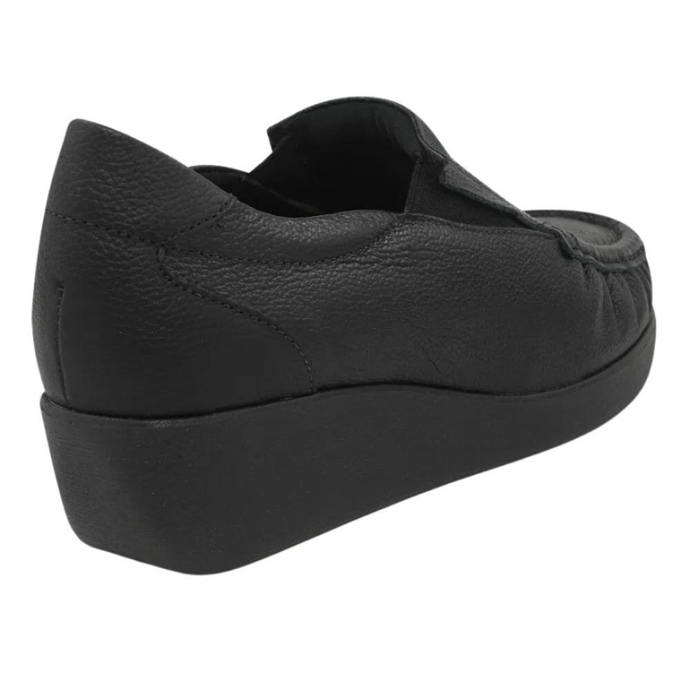 Mocassim Feminino Usaflex Anabela 6263pl002 Preto 4