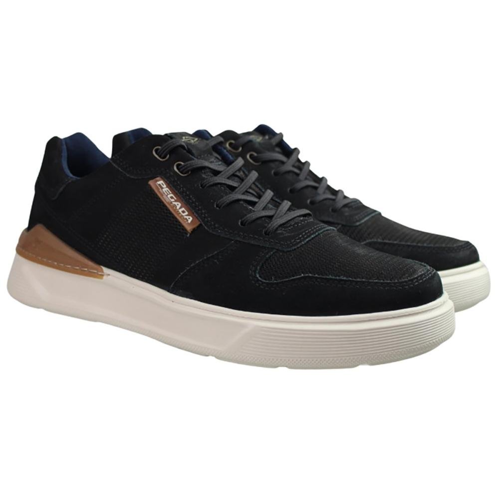 Sapatênis Masculino Pegada 110903-09 Nobuck Preto 3