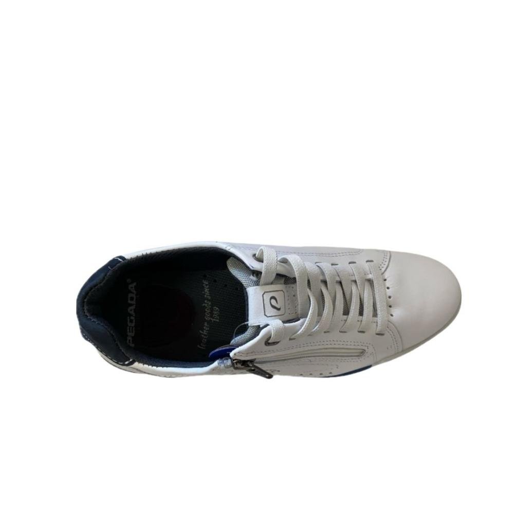 Sapatênis Masculino Pegada 119507-01 Napa Soft Branco 3