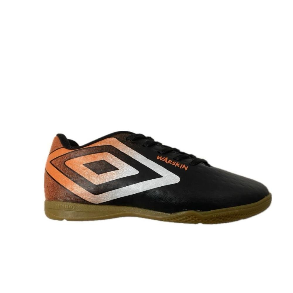 Chuteira Tênis Masculino de Futsal Umbro 1169843 Warskin Junior Preto 1
