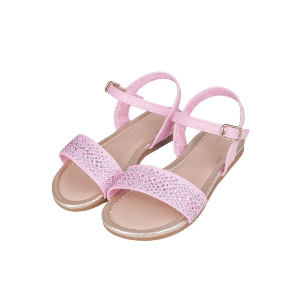 Sandália Infantil Menina Pampili 642.059 Mili Rosa 3