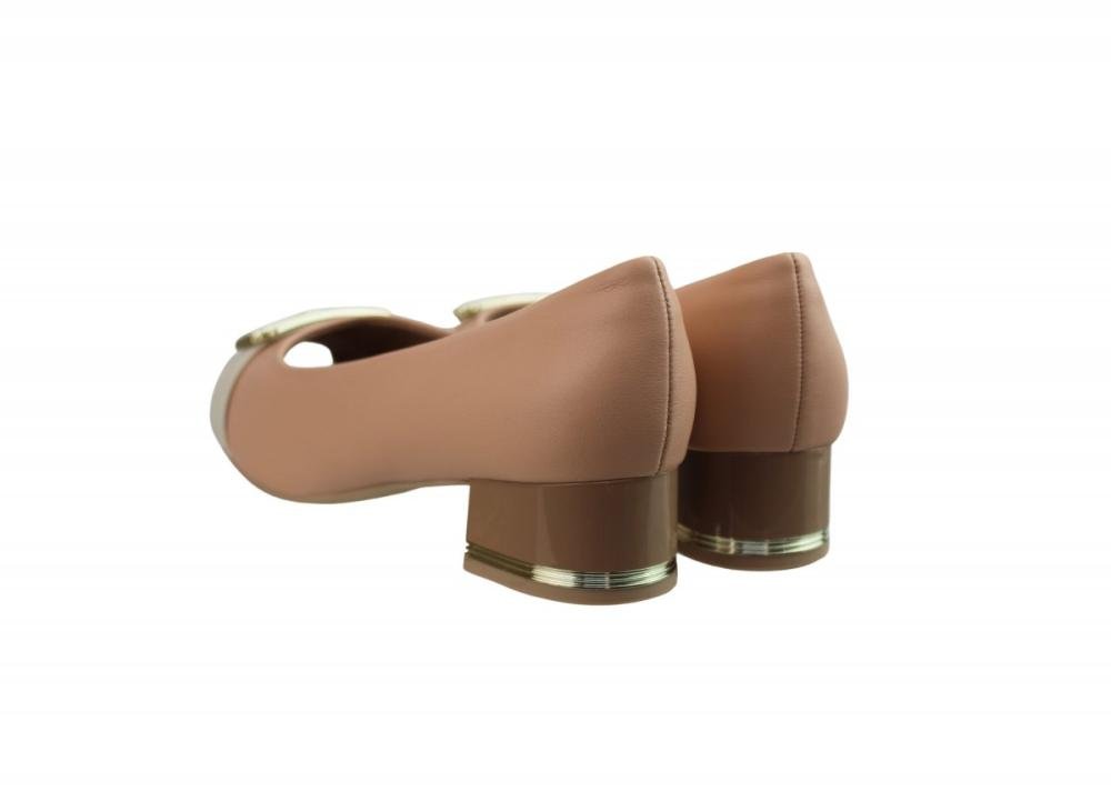 Sapato Feminino Piccadilly 114149-01 Napa Stretch Soft Marrom 4