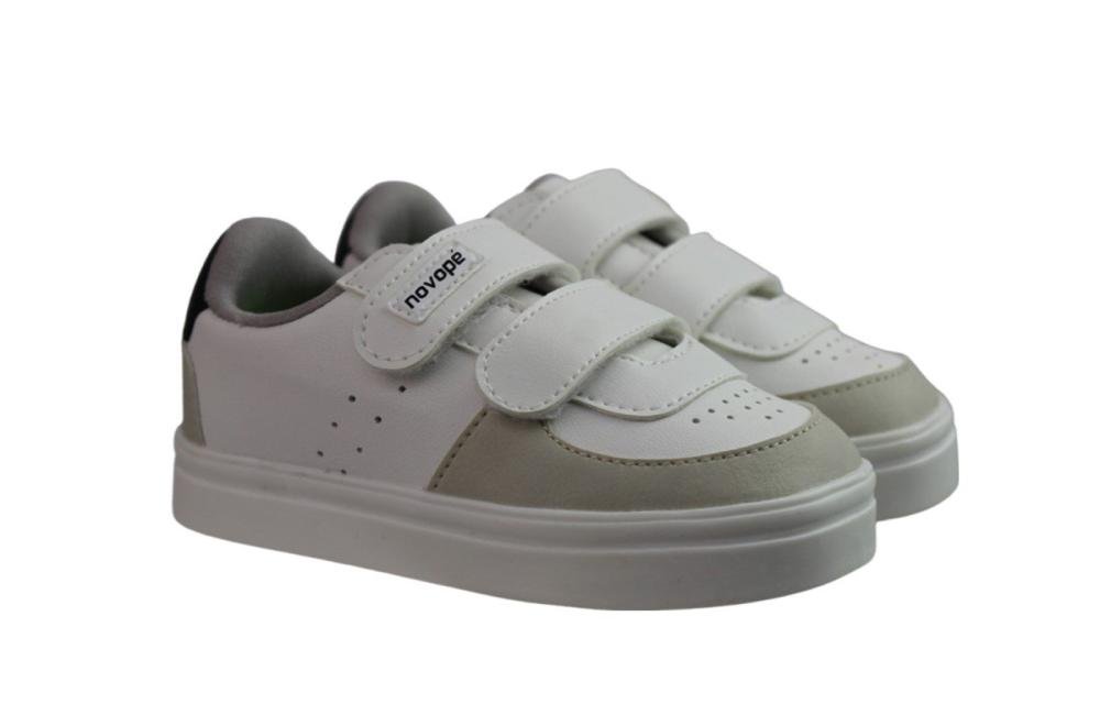 Tênis Infantil Menino Novopé 2105 Branco 3