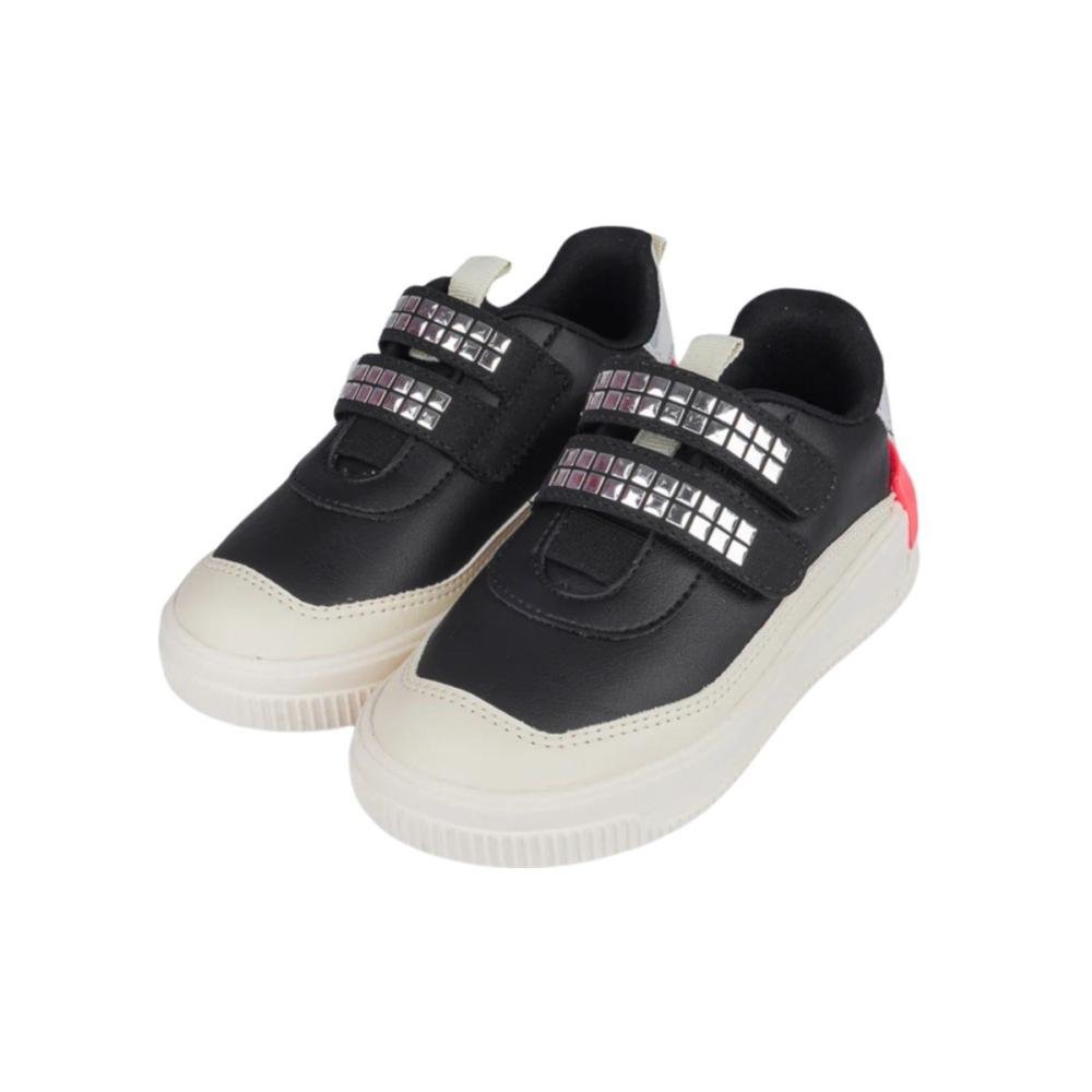 Tênis Infantil Menina Pampili 667.116 Xp 21 Preto 3