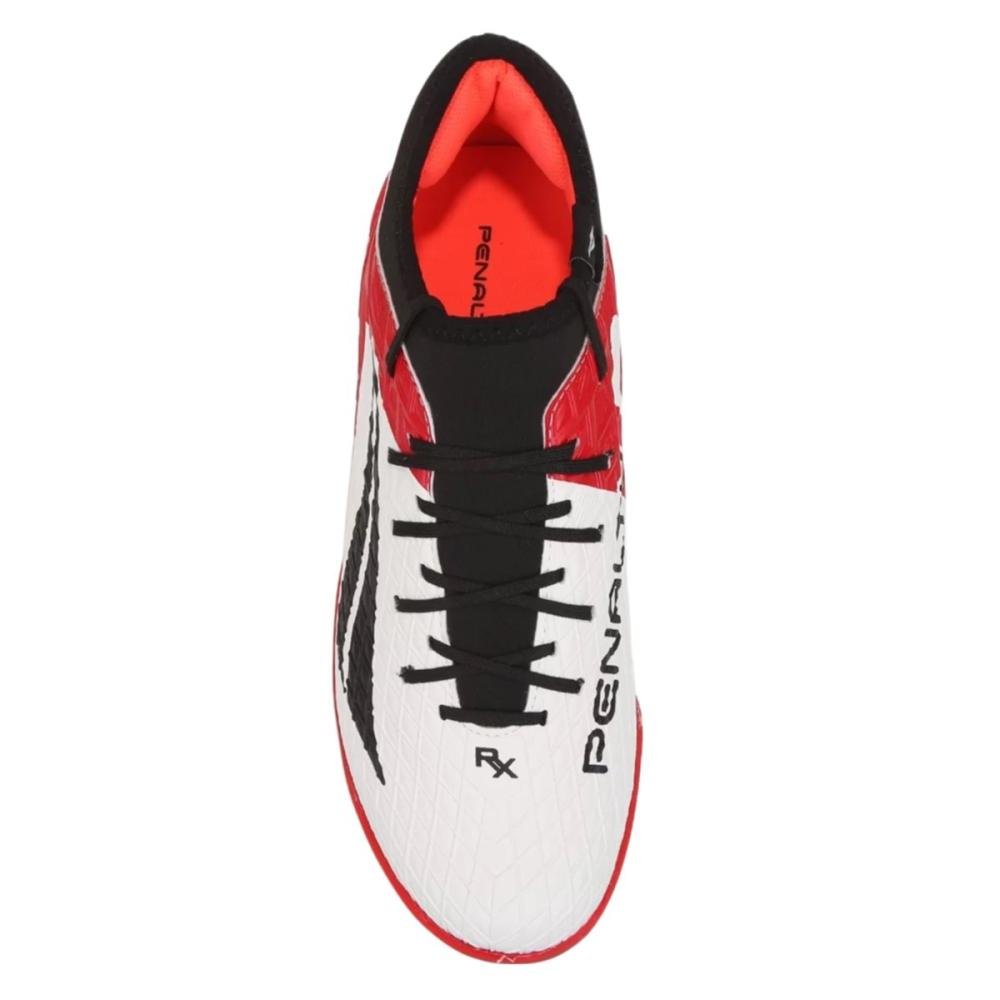 Chuteira Tênis Futsal Masculino Penalty 124255/1160 Rx Locker Y-3 Branco/Vermelho 4