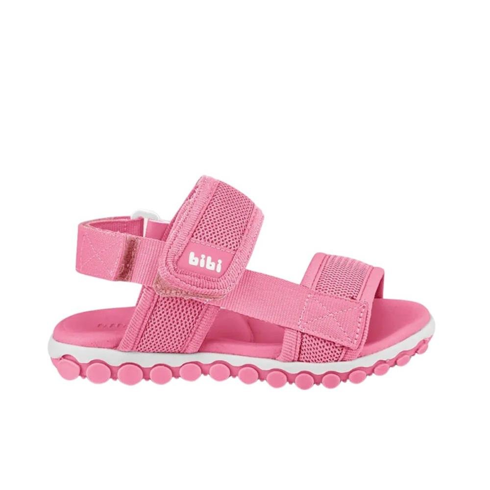 Sandália Infantil Menina Bibi 1103228 Summer Roller Sport Rosa
