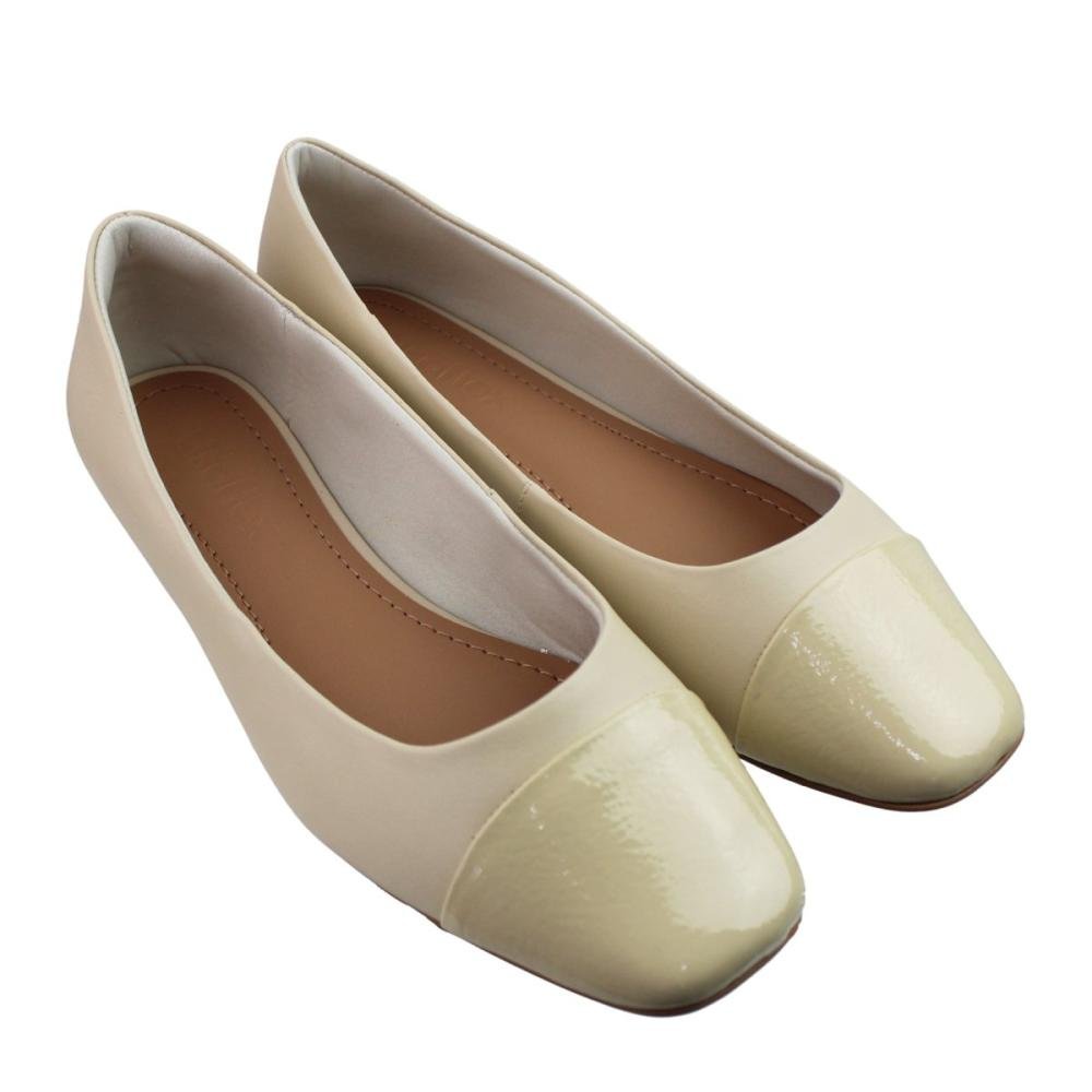 Sapatilha Feminina Usaflex Ak1402003 Bege 4