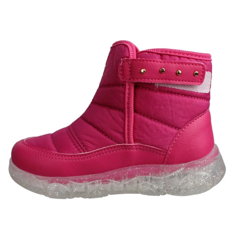 Tênis Infantil Menina Pampili 682.020 Liz Luz Rosa 2