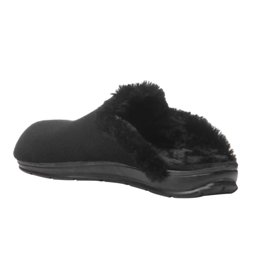 Pantufa Feminina Pegada 266005-05 Atoalhado Preto 2