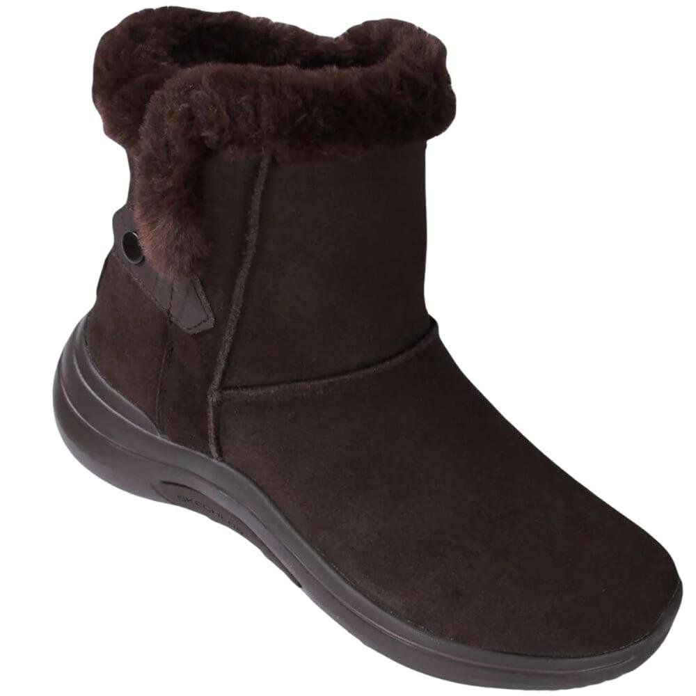 Bota Feminina Skechers 144252 On The Go Miditown-Chill Baby Marrom 2