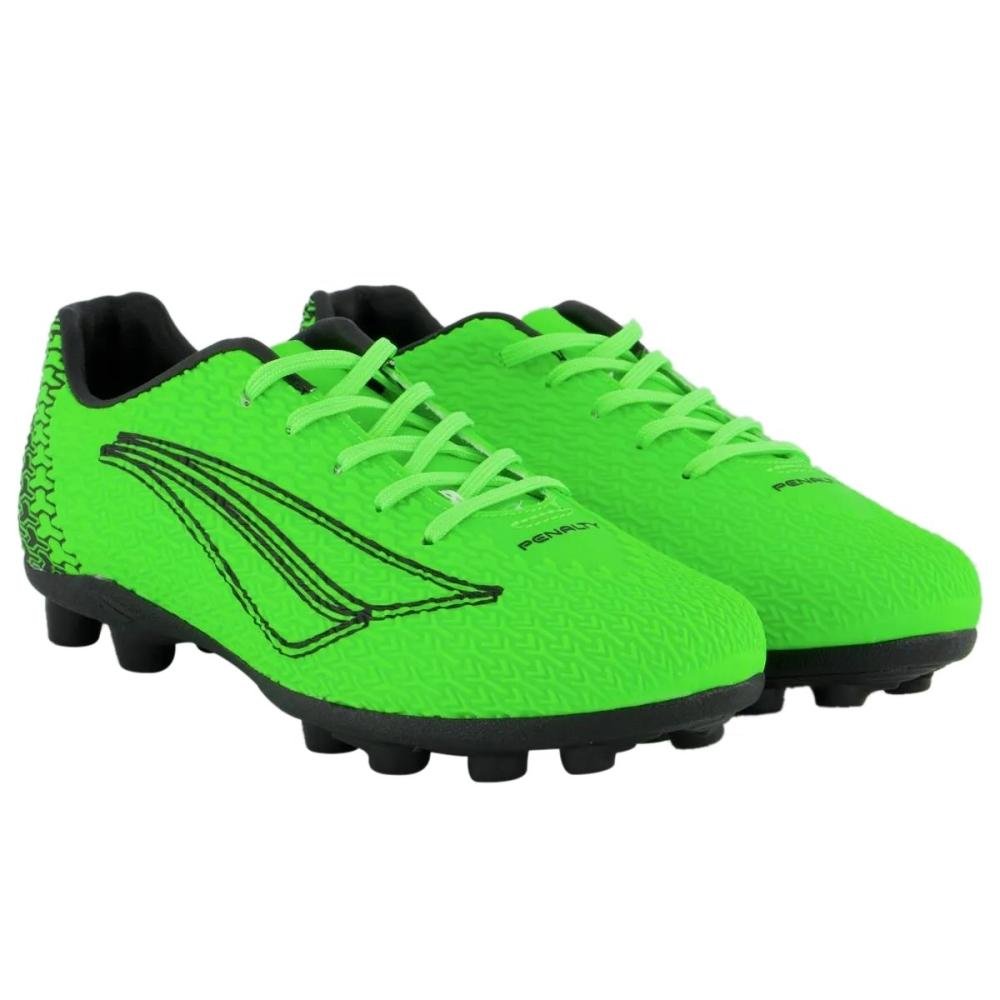 Chuteira Infantil Menino Campo Penalty 216246/5500 Bravo Kids Xxii Verde 2