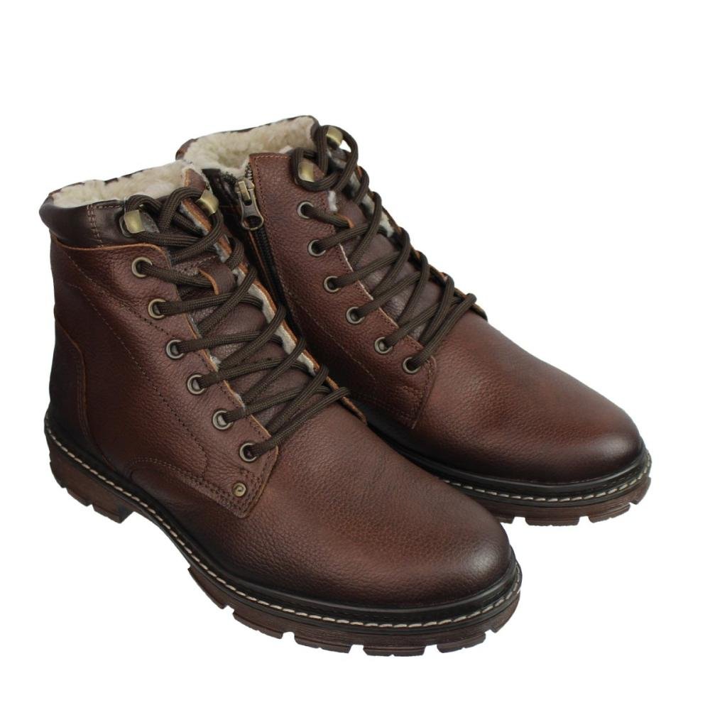 Bota Masculina Pegada 181795-04 Sahara Forrada Marrom 4