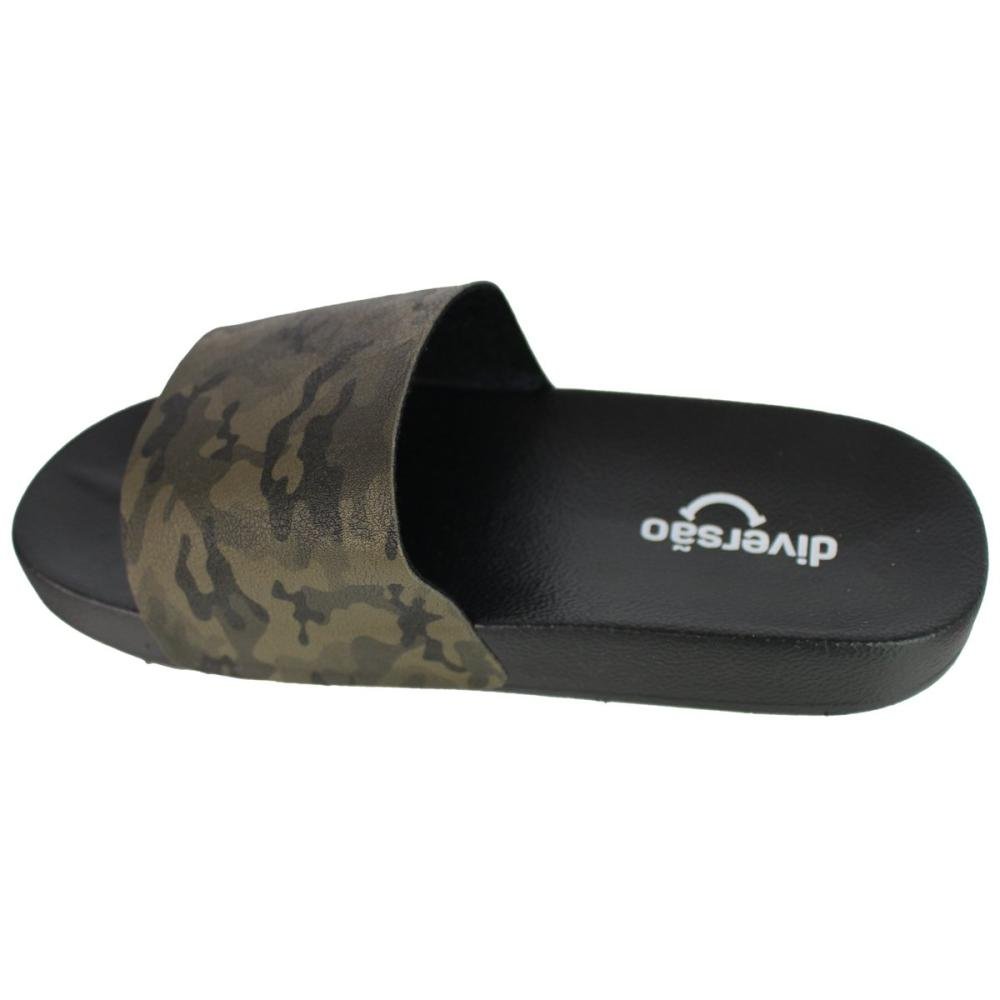 Chinelo Infantil Menino Diversão Slide Di2172 Verde 2