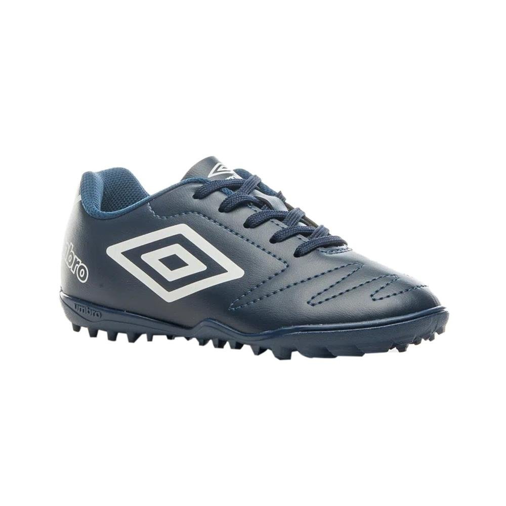 Chuteira Infantil Menino Society Umbro Class 2.2 Jr 1084837 Azul 2