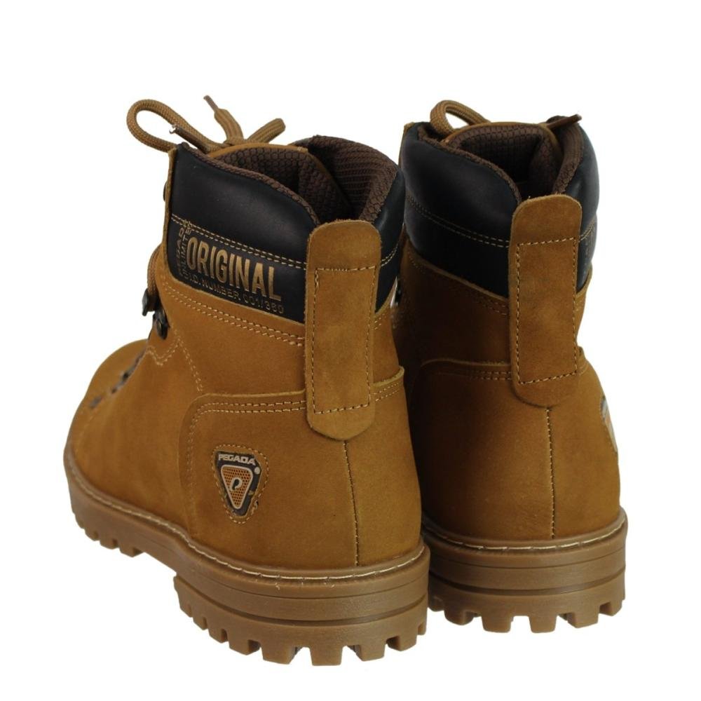 Bota Masculina Pegada 181505-05 Nobuck Oil Marrom 4