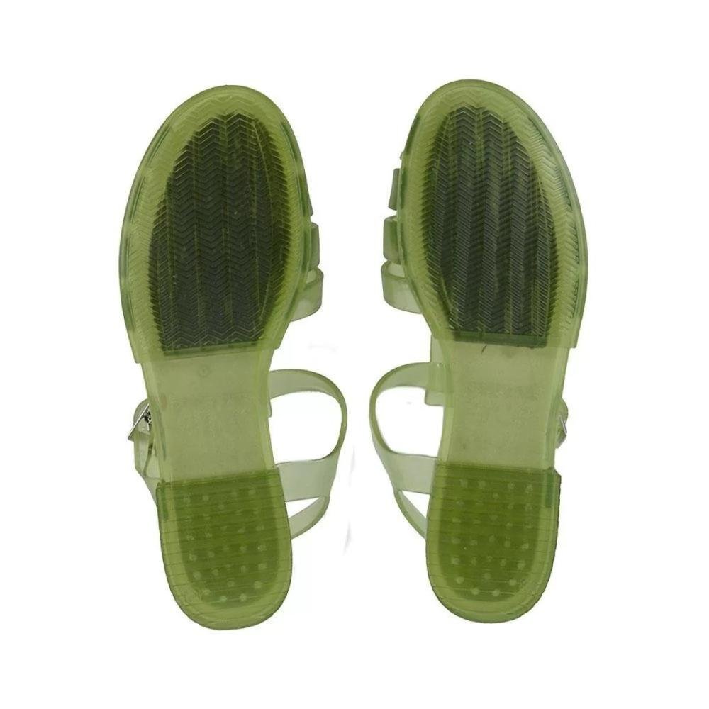 Sandália Infantil Menina Petite Jolie J-lastic Pj5397in Verde 5