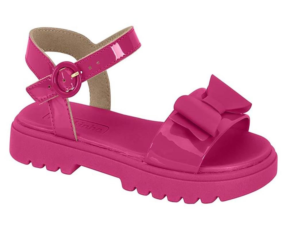 Sandália Infantil Menina Molekinha 2344.102 Rosa 1