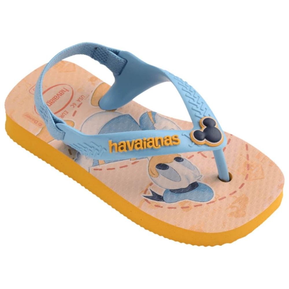 Sandália Infantil Havaianas Classics Fc Baby Laranja 2