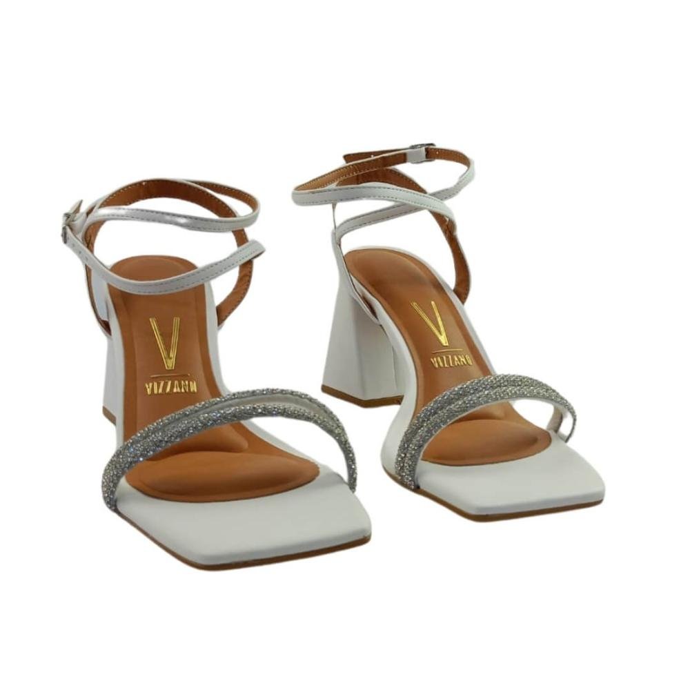 Sandália Feminina Vizzano 6464.119 Cristal-Silver/Branco Branco 3