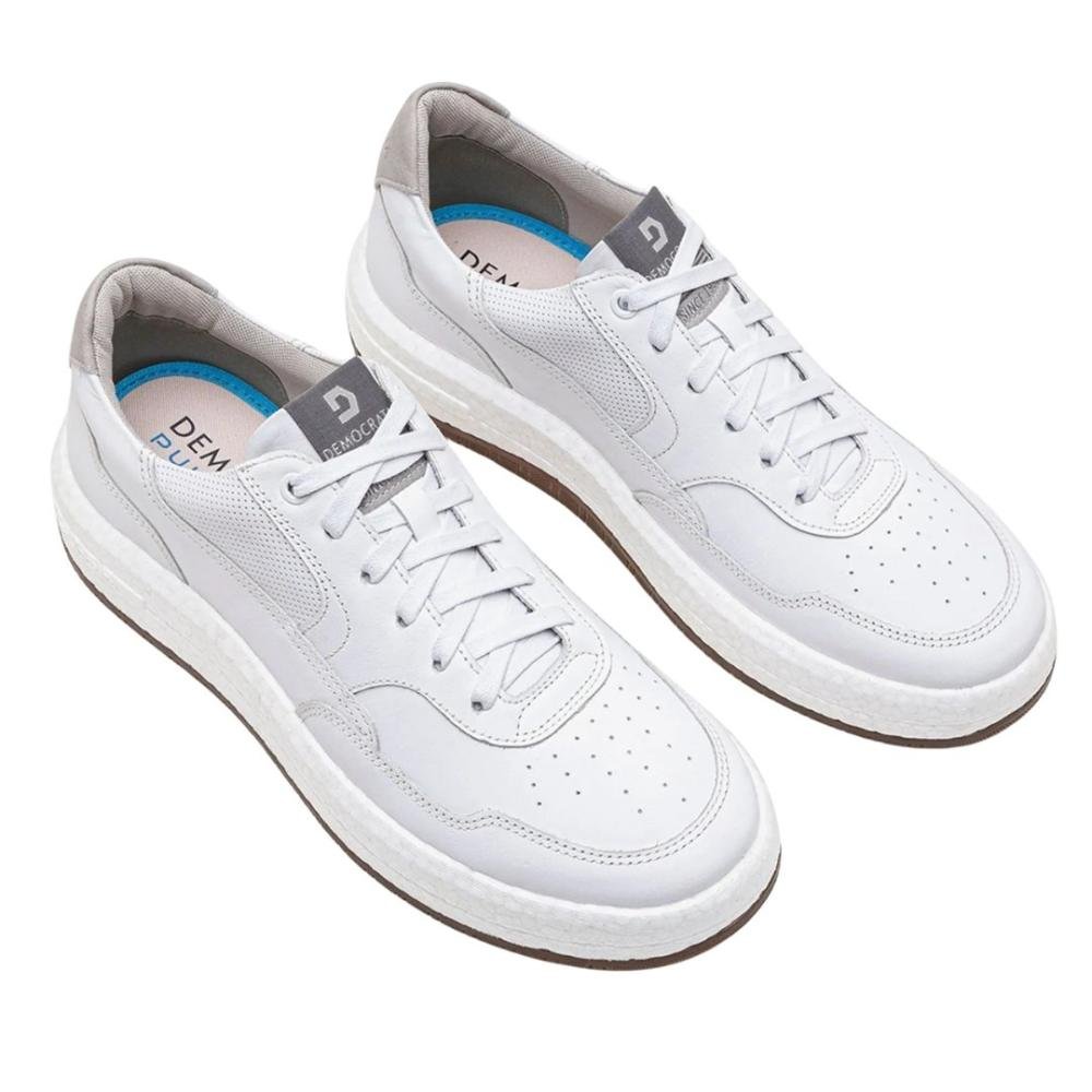 Tênis Masculino Democrata 600101-004 Drake Pulse Branco 2