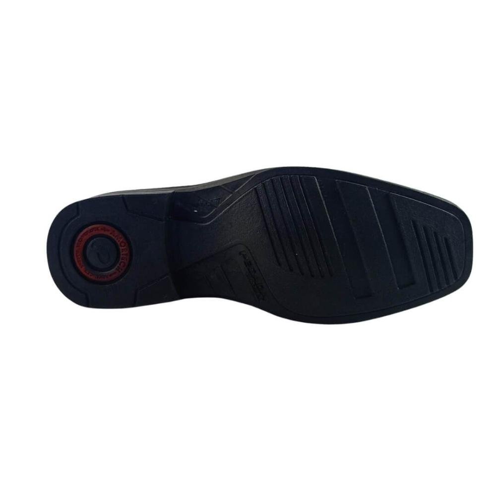 Sapato Masculino Pegada 124777-01 Anilina Preto Preto 3