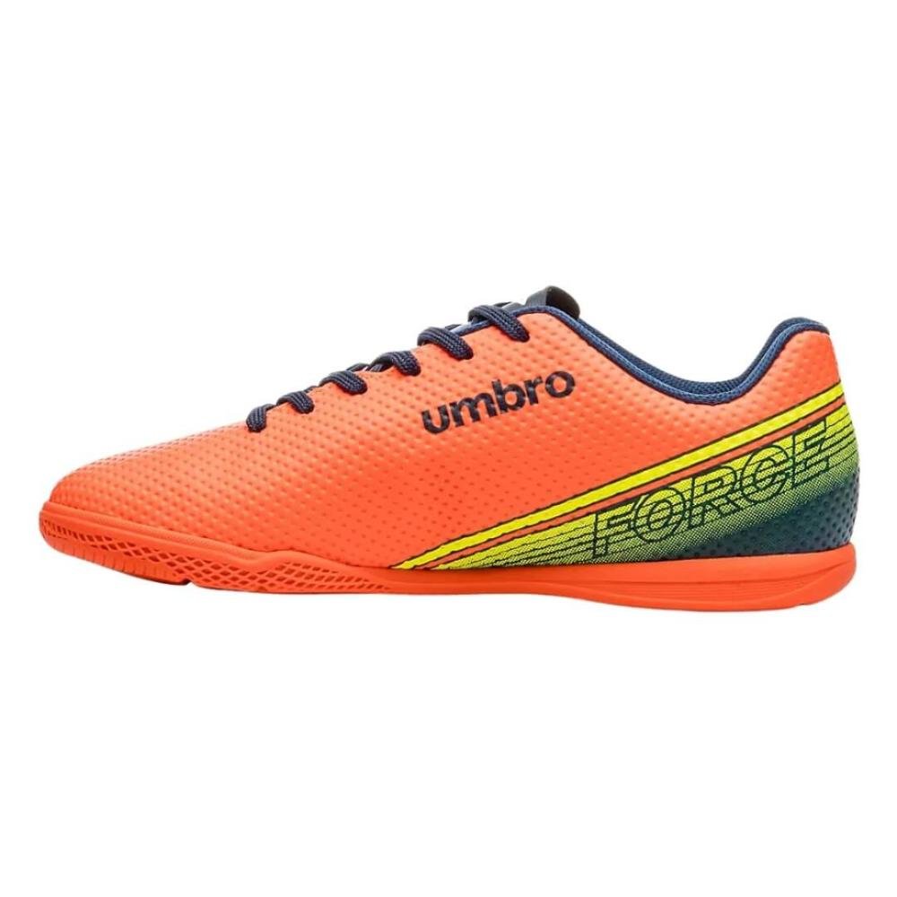Chuteira Masculina Umbro Futsal 1251641 Force  Laranja 2