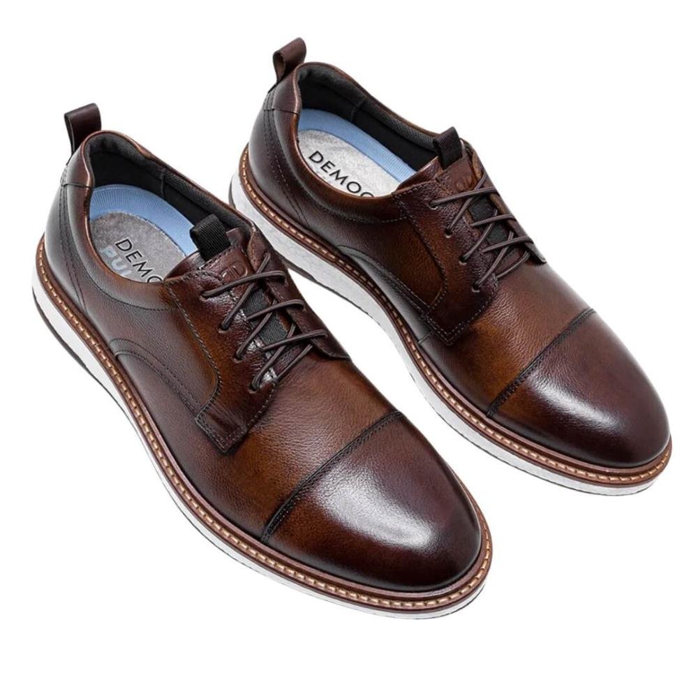 Sapato Masculino Democrata 604202-002 Metropolitan Clark Pulse Marrom 2