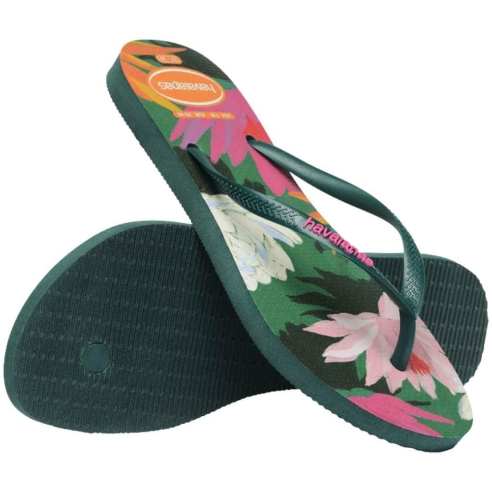 Sandália Feminina Havaianas Bliss Fc Verde Pantanal Verde 4