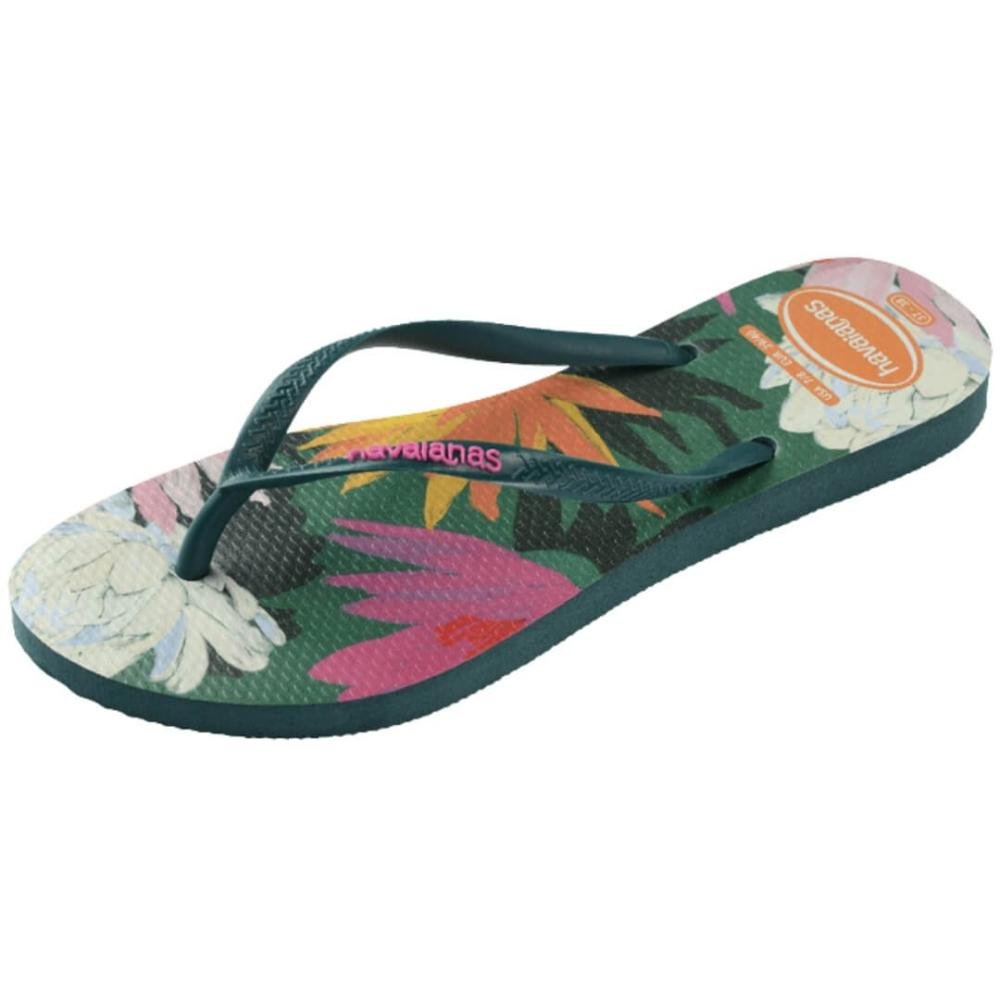 Sandália Feminina Havaianas Bliss Fc Verde Pantanal Verde 6