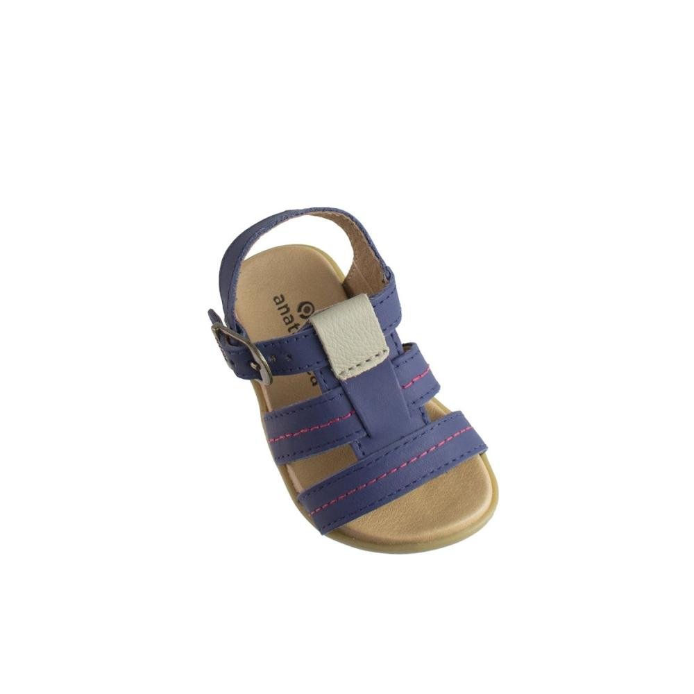 Sandália Infantil Menino Ortopé Autêntica 205370-018 Azul 3