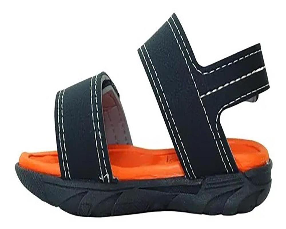 Sandália Infantil Menino Molekinho 2135.153 Preto 3