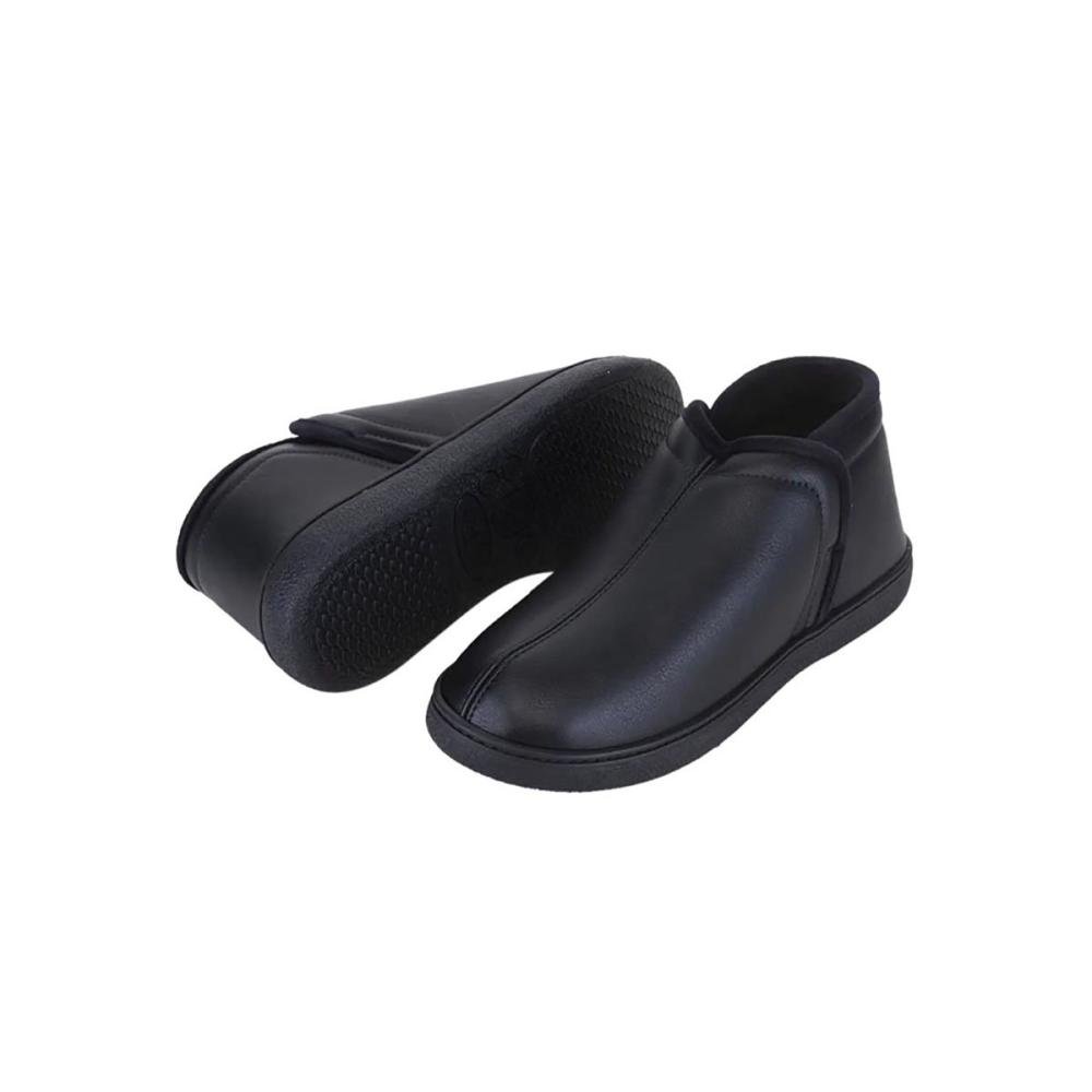 Pantufa Unissex Leffa Pele Botinha 753 Preto 2