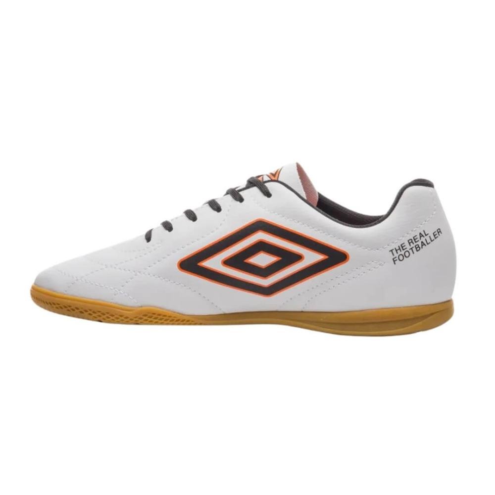 Chuteira Masculina Futsal Umbro Class 1295080 Shoes Indoor Branco 2
