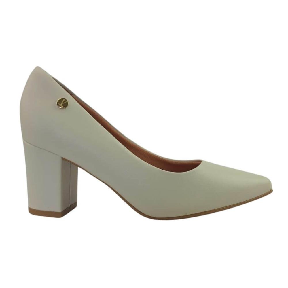 Sapato Feminino Vizzano 1290.500 Pelica Branco 1