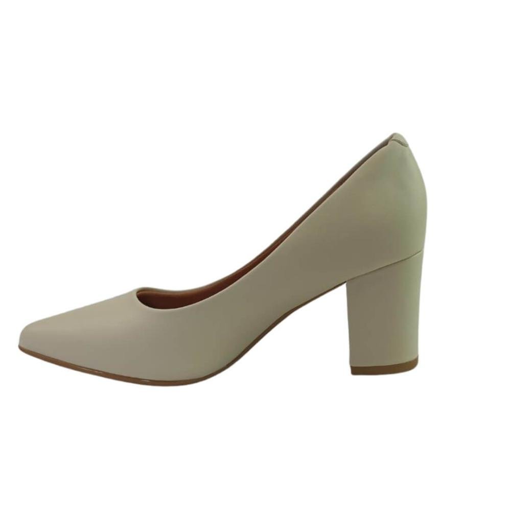 Sapato Feminino Vizzano 1290.500 Pelica Branco 2