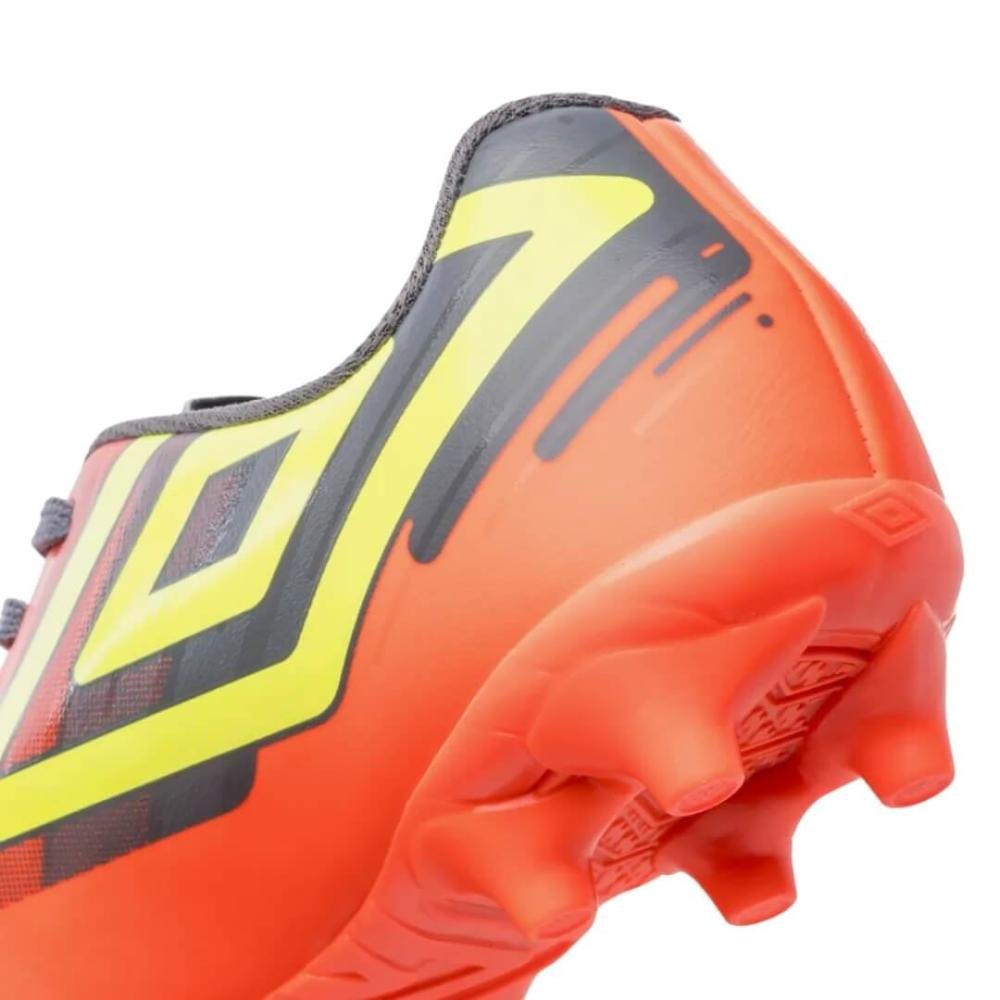 Chuteira Infantil Menino Campo Umbro 1294681 Action Jr Vermelho 7