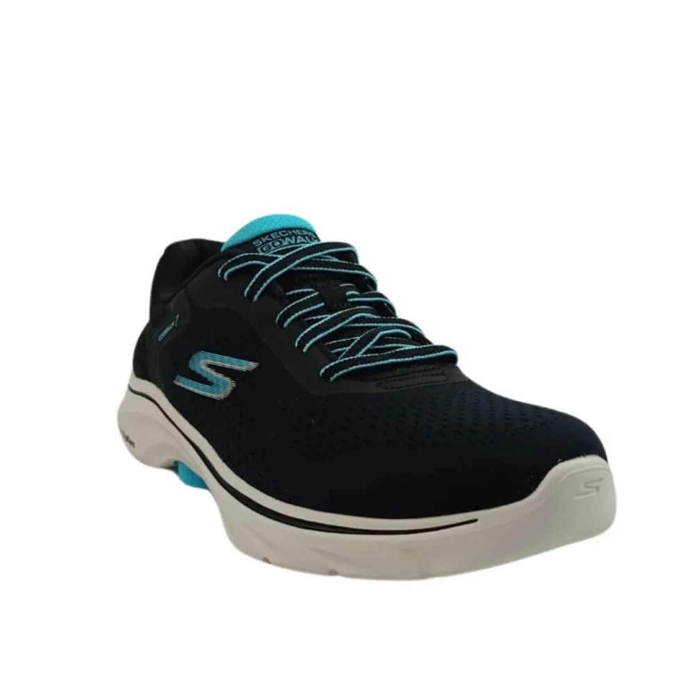 Tênis Feminino Skechers 125215/Bktq Go Walk 7 Cosmic Waves Preto 3