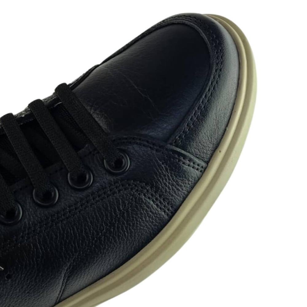 Sapatênis Masculino Pegada Nature 112201-04 Pull Up Conhaque Preto/Marrom 7