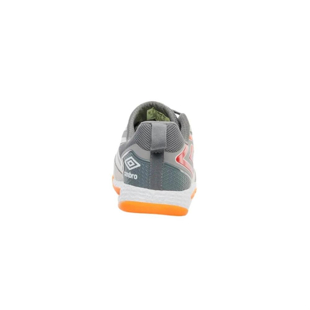 Chuteira Masculina Umbro 1294083 Pro 5 Bump Cinza/Laranja 6