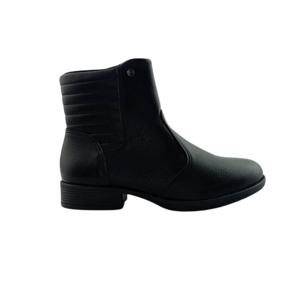 Bota Feminina Piccadilly 653012-2 Preto Preto 3
