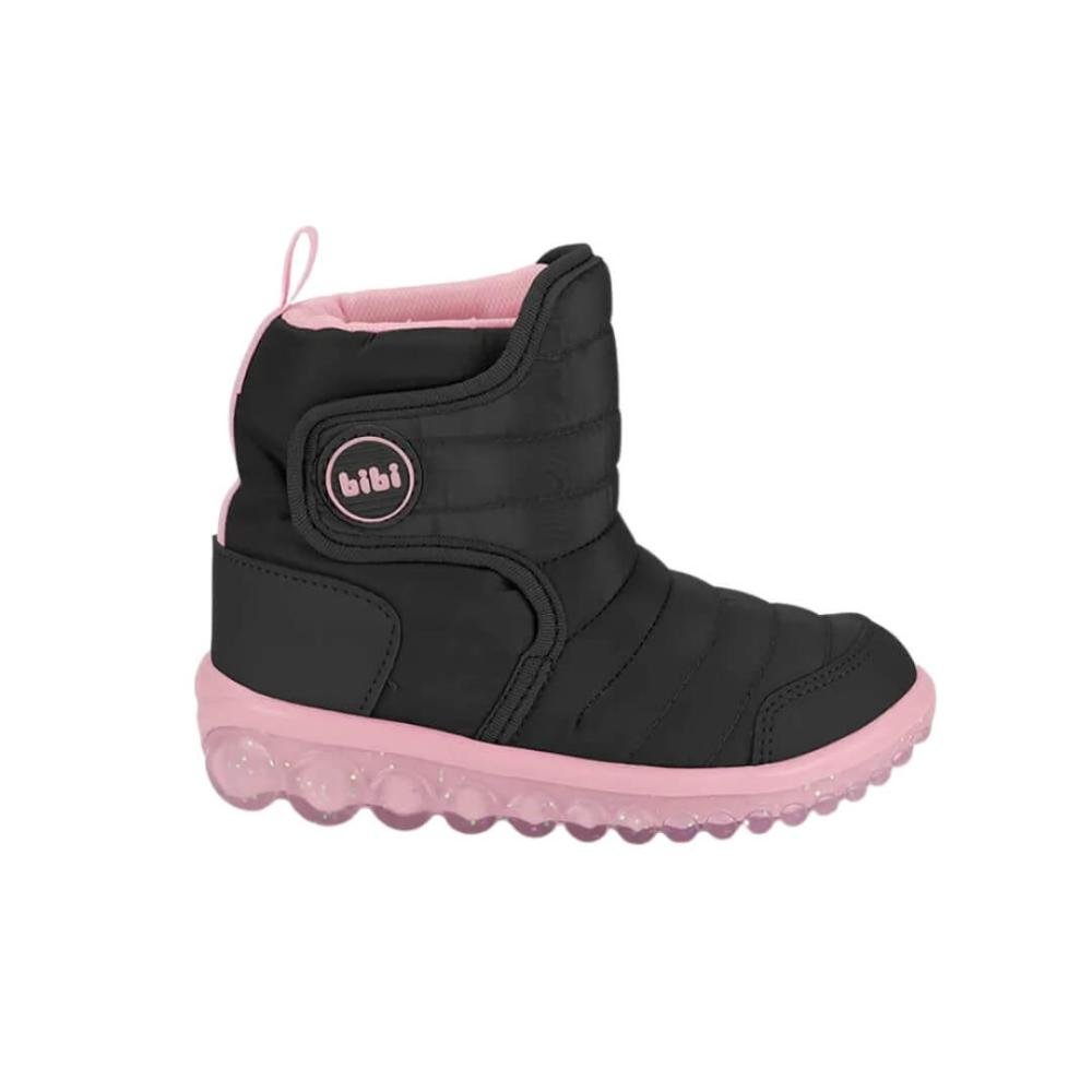 Bota Infantil Menina Bibi  1155345 Roller 2.0 Drop Preta Preto 1