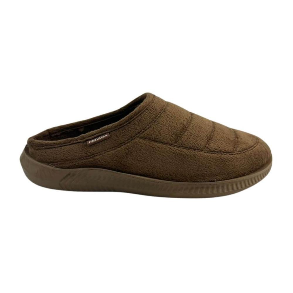 Pantufa Masculina Pegada 166101-04 Atoalhado Marrom 1