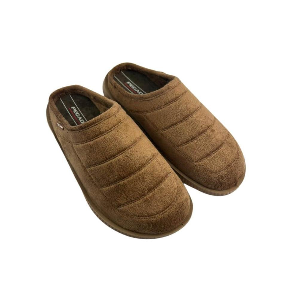 Pantufa Masculina Pegada 166101-04 Atoalhado Marrom 3