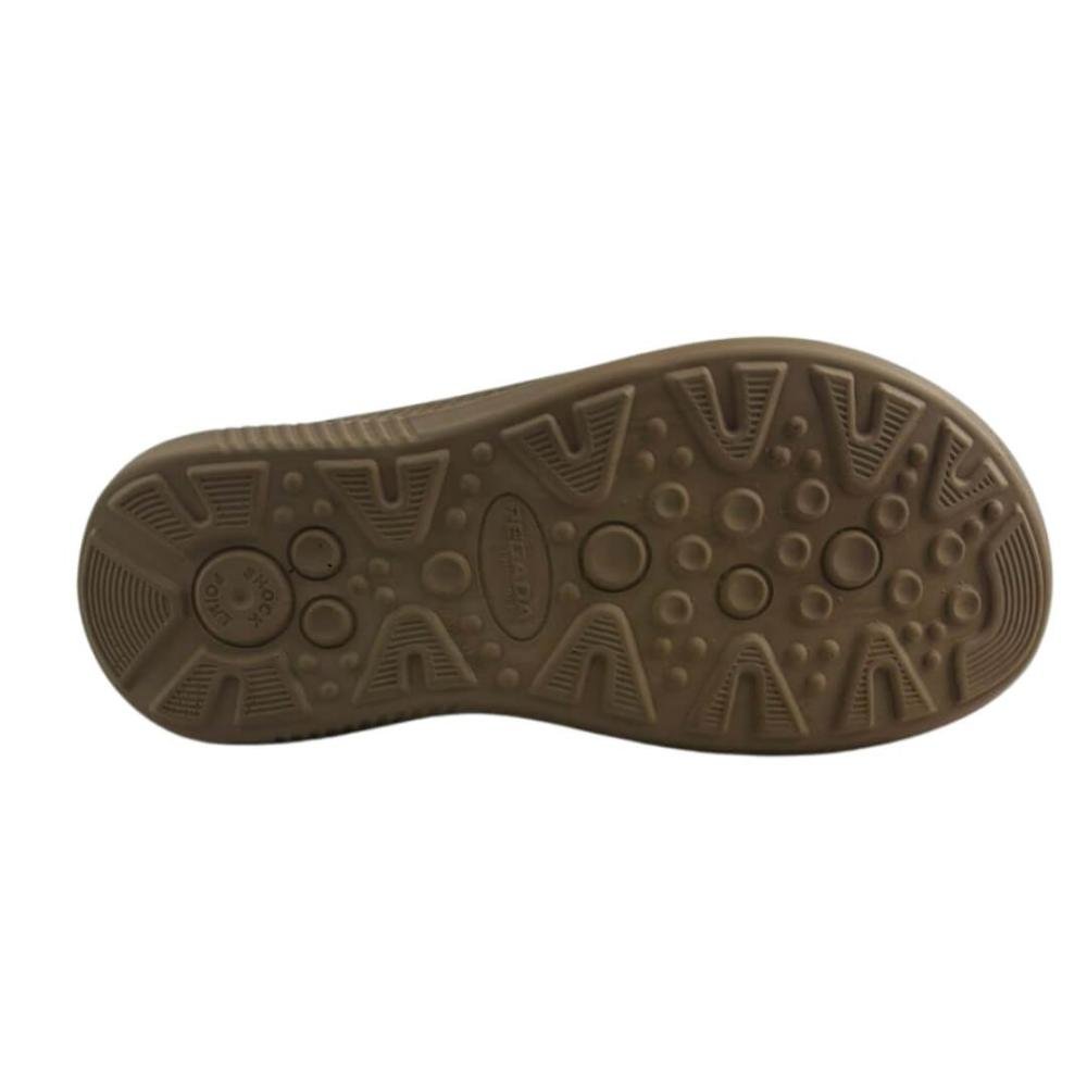 Pantufa Masculina Pegada 166101-04 Atoalhado Marrom 4