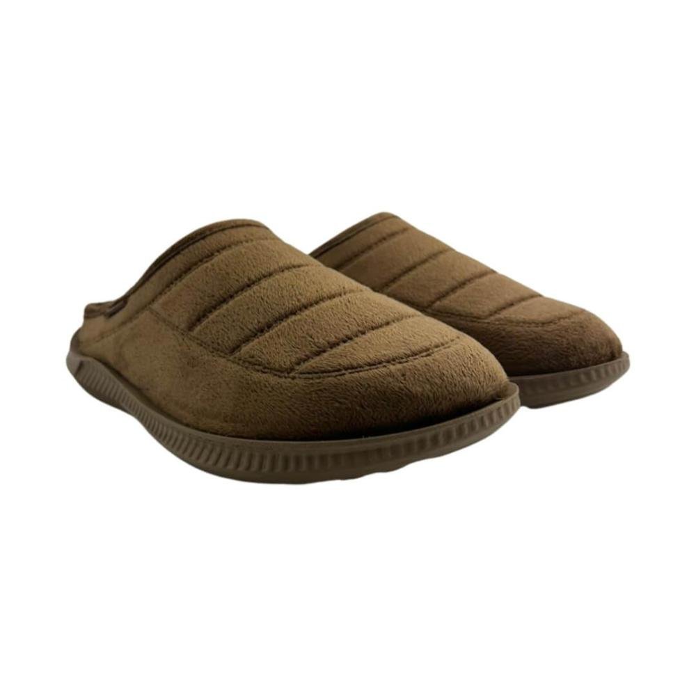 Pantufa Masculina Pegada 166101-04 Atoalhado Marrom 5